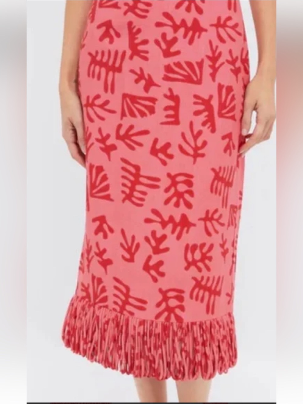 Tuckernuck Hyacinth House Coral skirt- XL